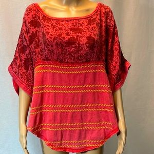Free people red tunic